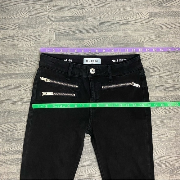 DL1961 Jessica Alba No.3 Instasculpt Skinny Jean with Extended Zip Detail - Picture 10 of 13